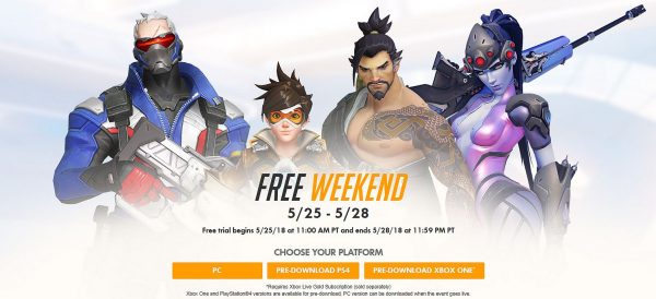 Ingyenes az Overwatch